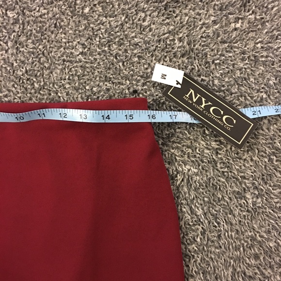 NWT | Maroon midi skirt! - Picture 4 of 8